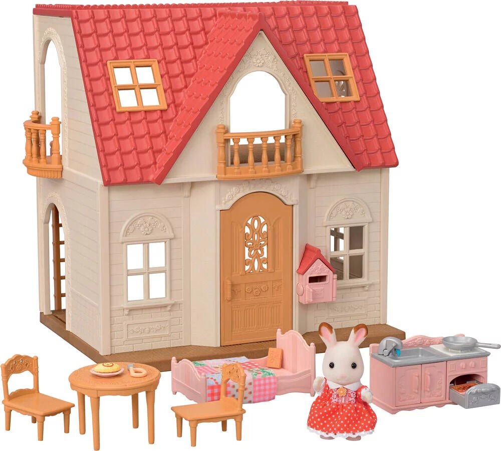 Sylvanian Families Red Roof Cosy Cottage Starter Home 5567 - Colorland Toys