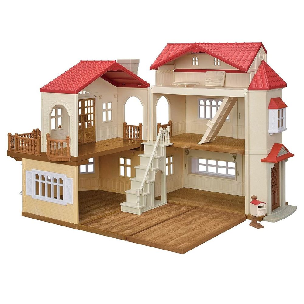 Sylvanian Families Red Roof Country Home Secret Attic Playroom 5708 - Colorland Toys