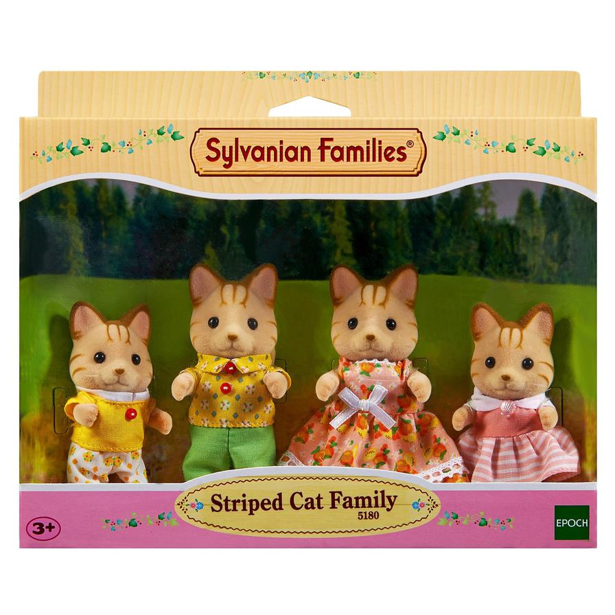 Sylvanian Families Striped Cat Family 5180 - Colorland Toys