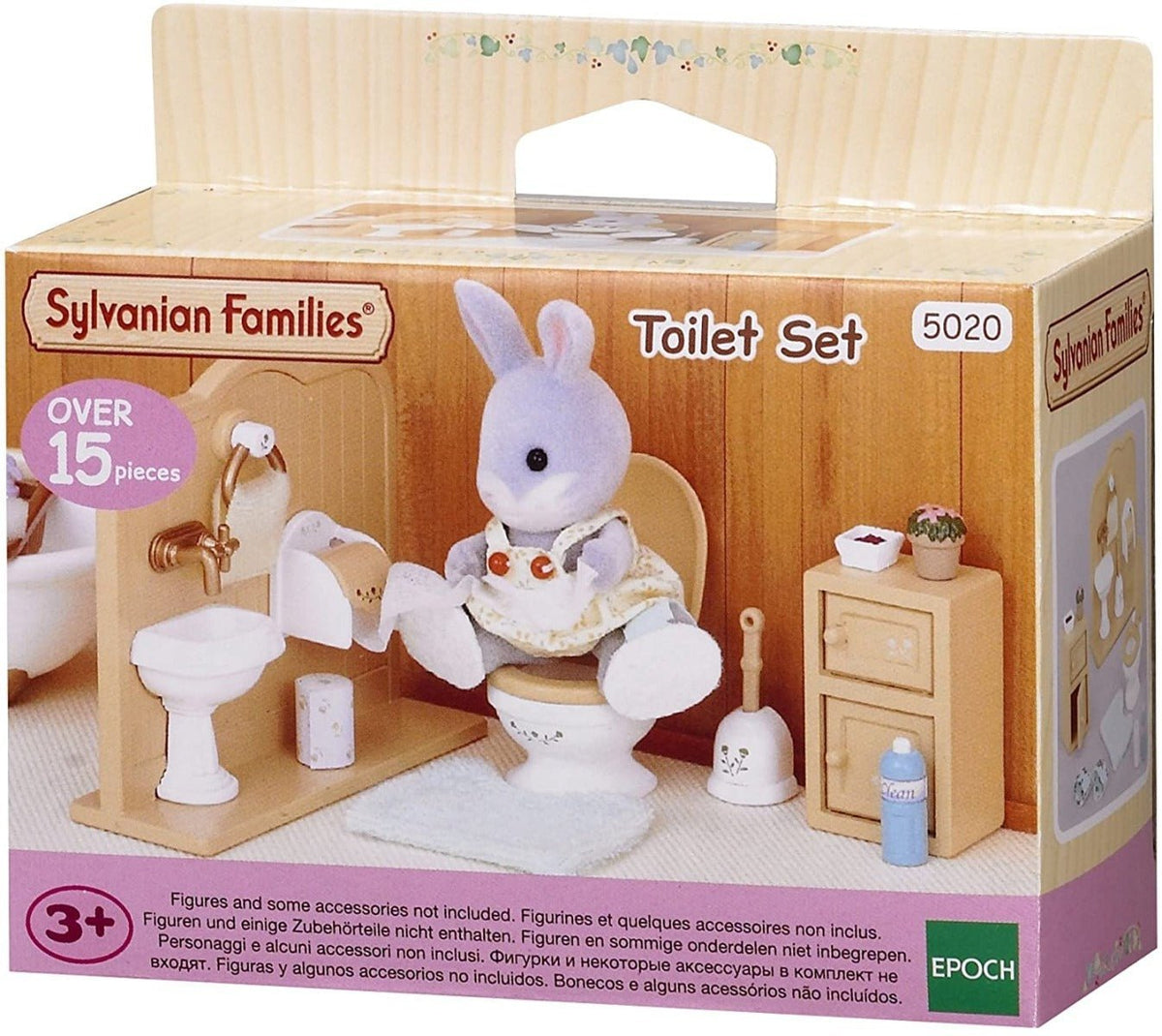 Sylvanian Families Toilet Set 5020 - Colorland Toys