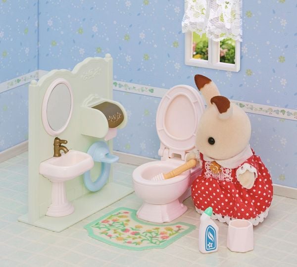 Sylvanian Families Toilet Set 5740 - Colorland Toys