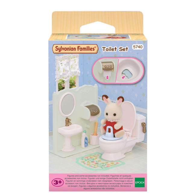 Sylvanian Families Toilet Set 5740 - Colorland Toys