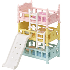Sylvanian Families Triple Bunk Beds Set 5741 - Colorland Toys