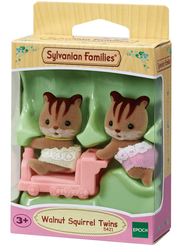 Sylvanian Families Walnut Squirrel Twins 5421 - Colorland Toys
