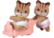 Sylvanian Families Walnut Squirrel Twins 5421