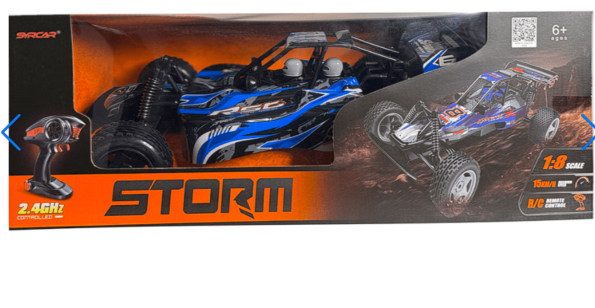 Syrcar Storm RC Car 1:8 Scale 666 - 836A - Colorland Toys