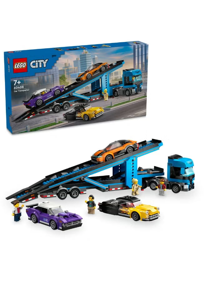 LEGO City Transporter Truck with Sports Cars 60408/6470779 — image 1