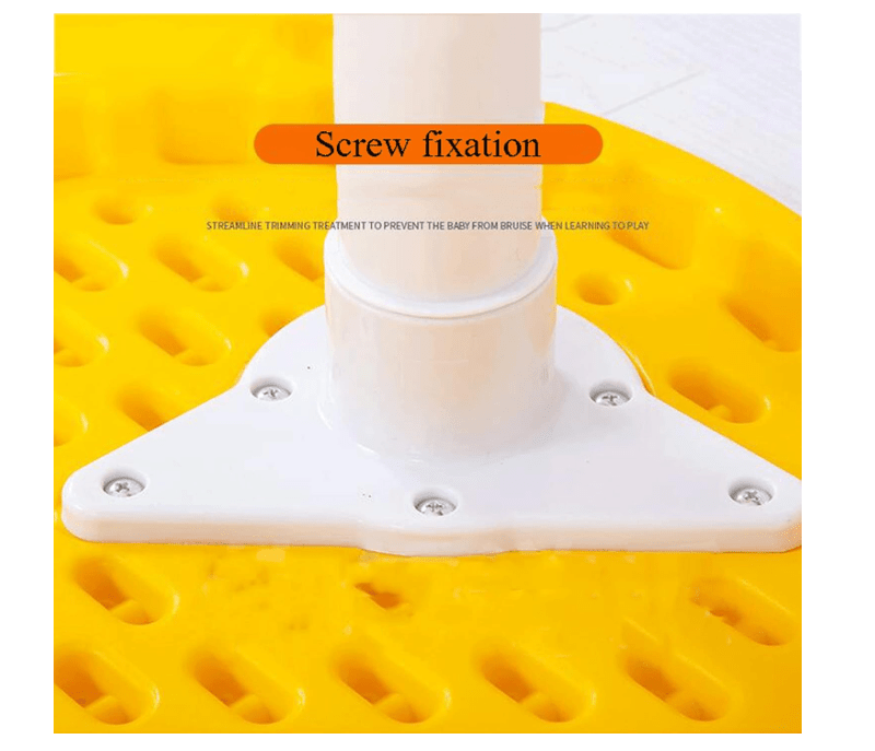 Table Curved Yellow 02A - Colorland Toys