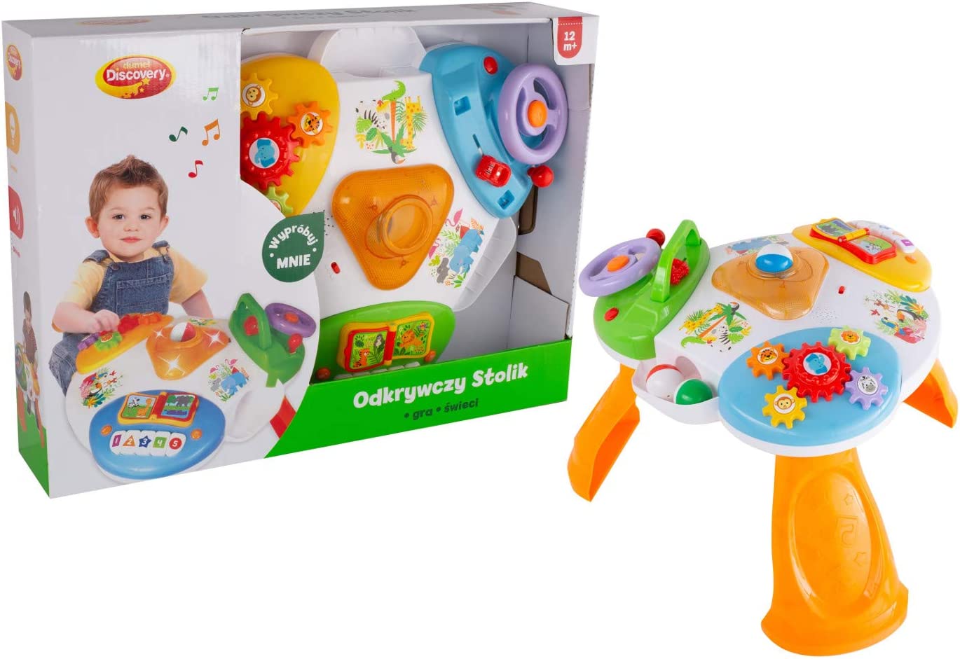 Kiddieland Delight And Discover Activity Plane 058834 - Colorland Toys