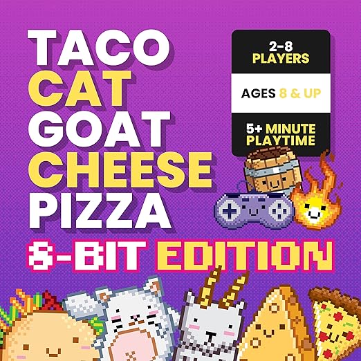 Taco Cat Goat Cheese Pizza 8 - Bit TCGENAR04 - Colorland Toys