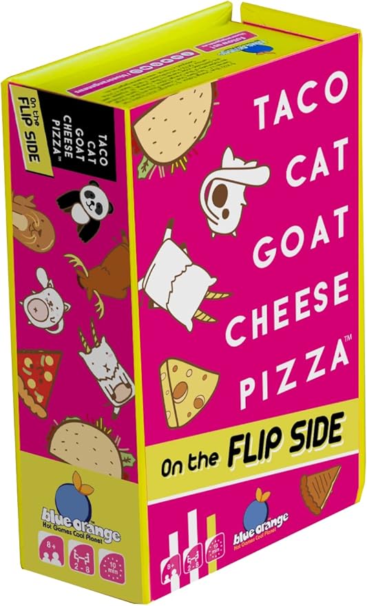 Taco Cat Goat Cheese Pizza Flip Side TCGENAR03 - Colorland Toys