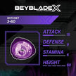 Takara Tomy Beyblade X Keel Shark 3-60LF Booster Pack Set