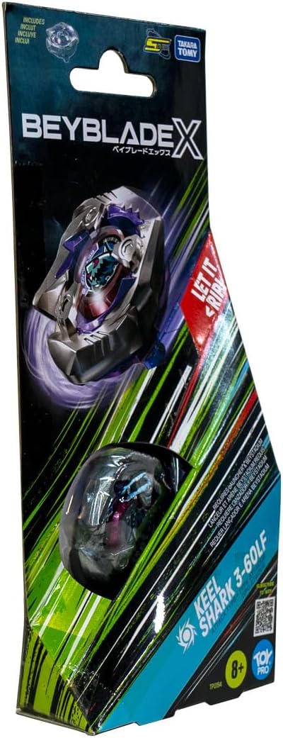 Takara Tomy Beyblade X Keel Shark 3-60LF Booster Pack Set