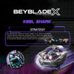Takara Tomy Beyblade X Keel Shark 3-60LF Booster Pack Set