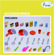 Talented Chef Run Water Kitchen Set 58Pcs 922-104