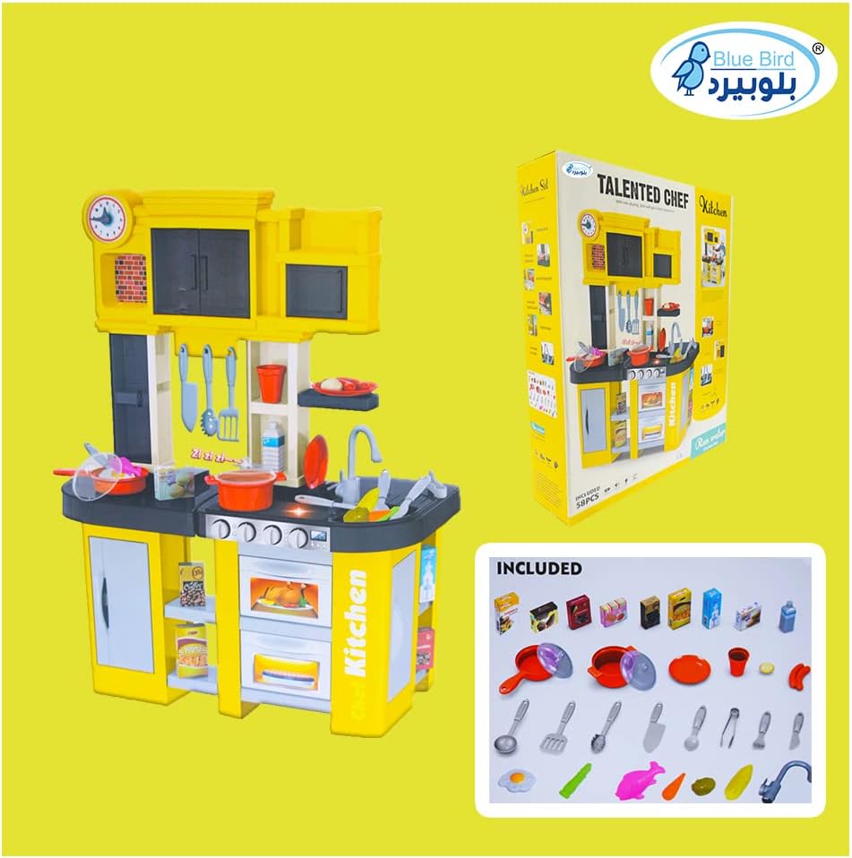 Talented Chef Run Water Kitchen Set 58Pcs 922 - 104 - Colorland Toys