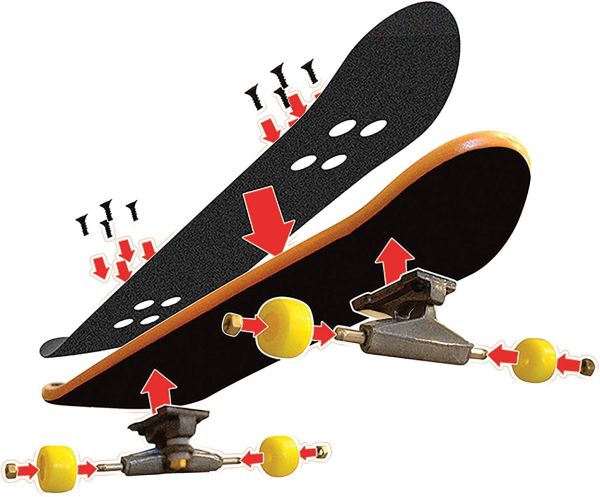 ألواح أصابع Tech Deck مقاس 96 مم متنوعة 6028846 — image 1