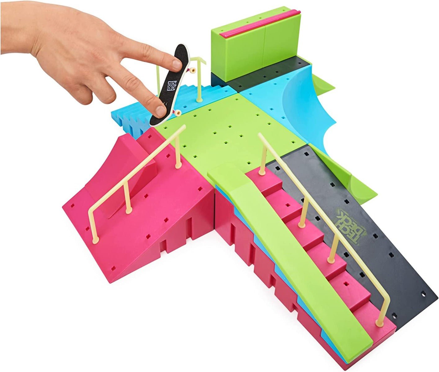 Tech Deck Neon Mega Park X - connect Creator 6063752 - Colorland Toys