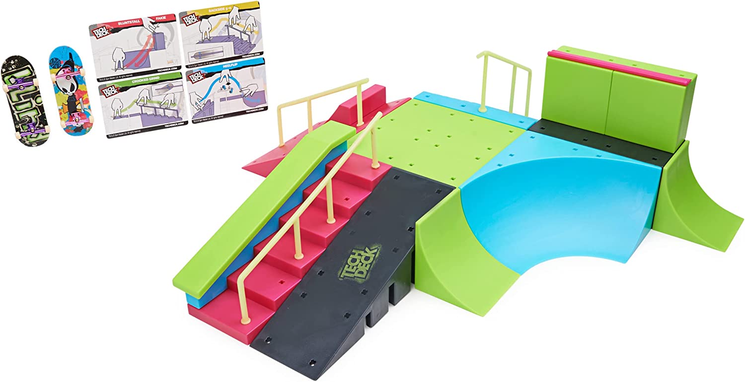 Tech Deck Neon Mega Park X - connect Creator 6063752 - Colorland Toys