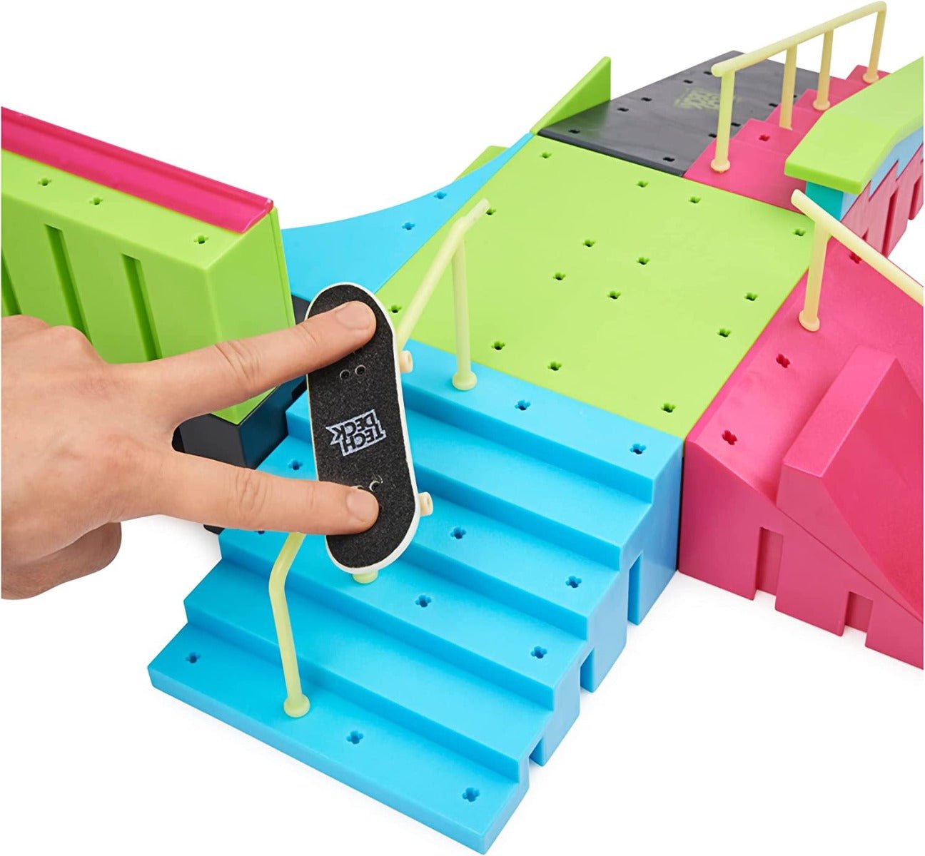 Tech Deck Neon Mega Park X - connect Creator 6063752 - Colorland Toys
