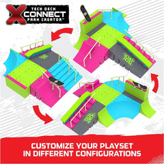 Tech Deck Neon Mega Park X - connect Creator 6063752 - Colorland Toys