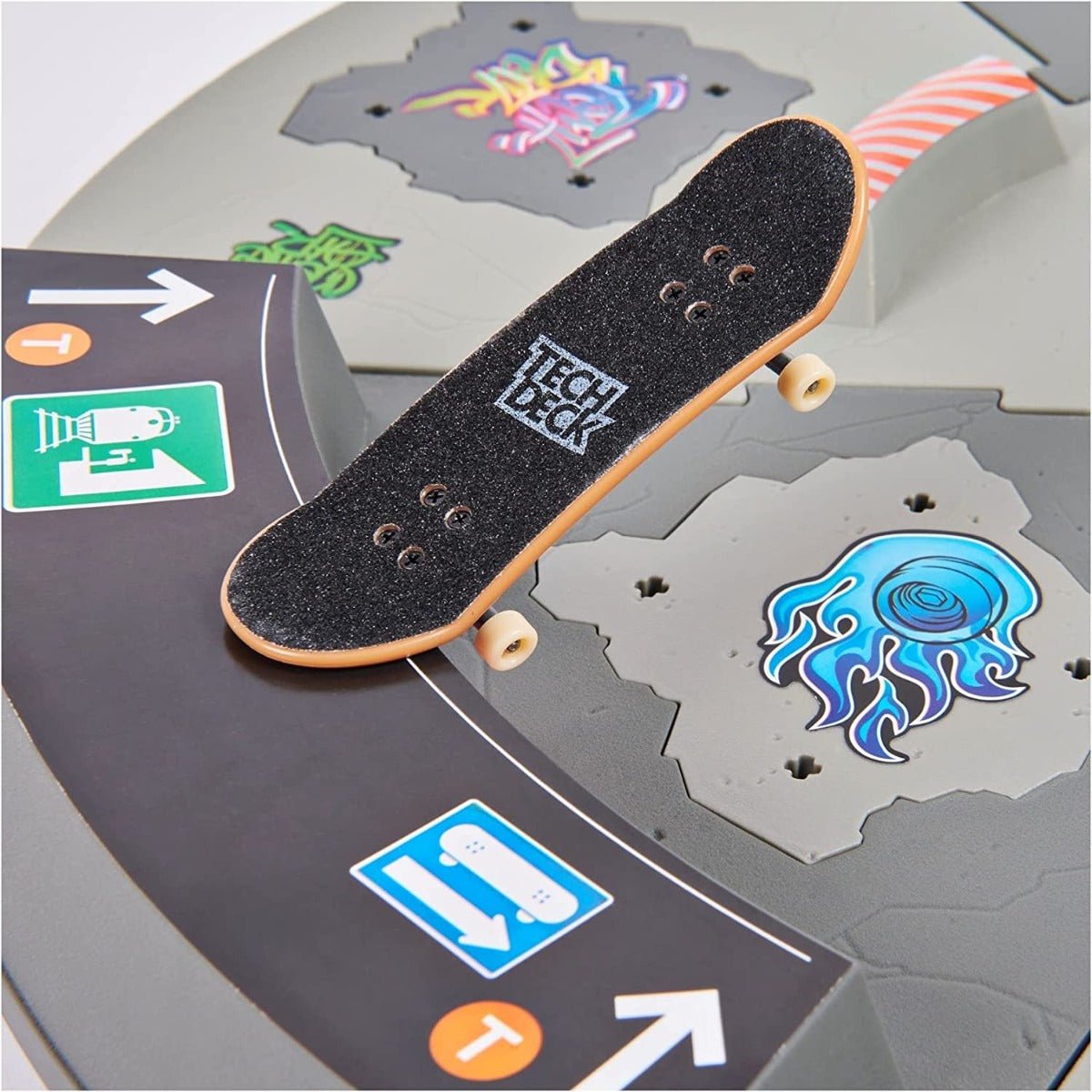 Tech Deck Shredline 360 Spinning Fingerboarding Action Playset 6064746 - Colorland Toys