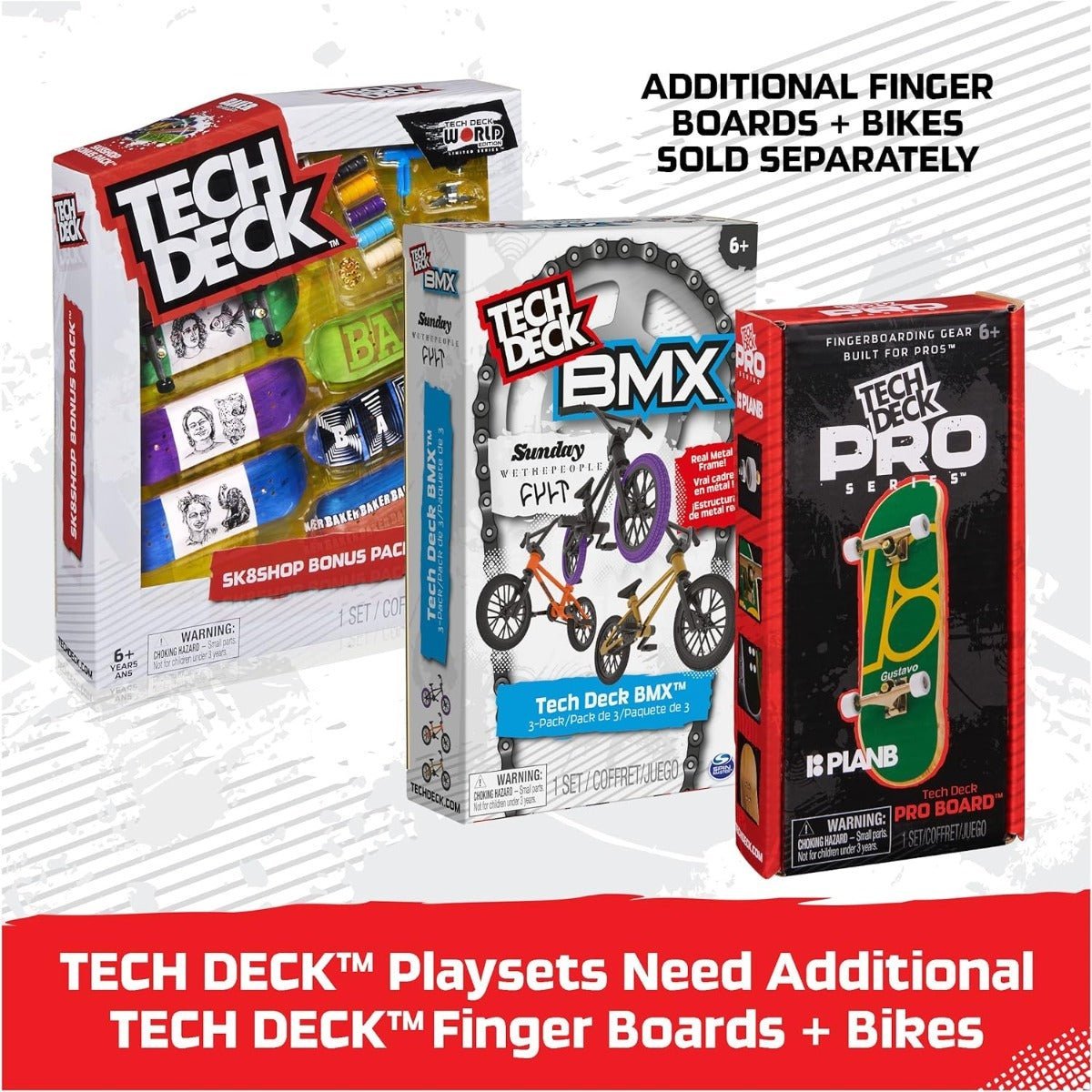 Tech Deck X - Connect Transforming Skatepark 6066471 - Colorland Toys