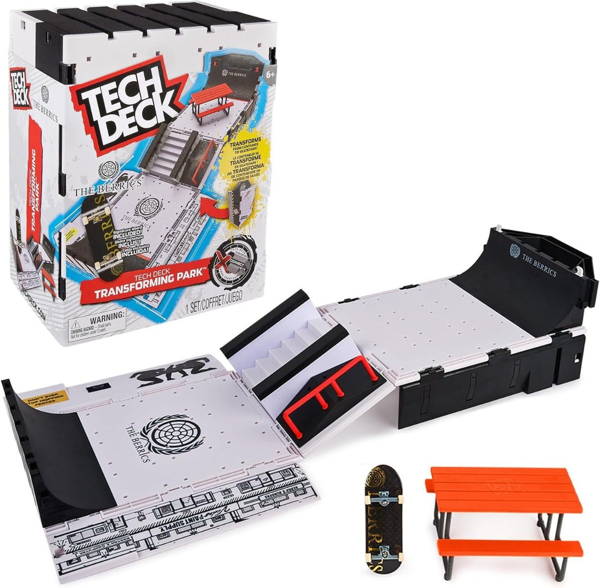 Tech Deck X - Connect Transforming Skatepark 6066471 - Colorland Toys