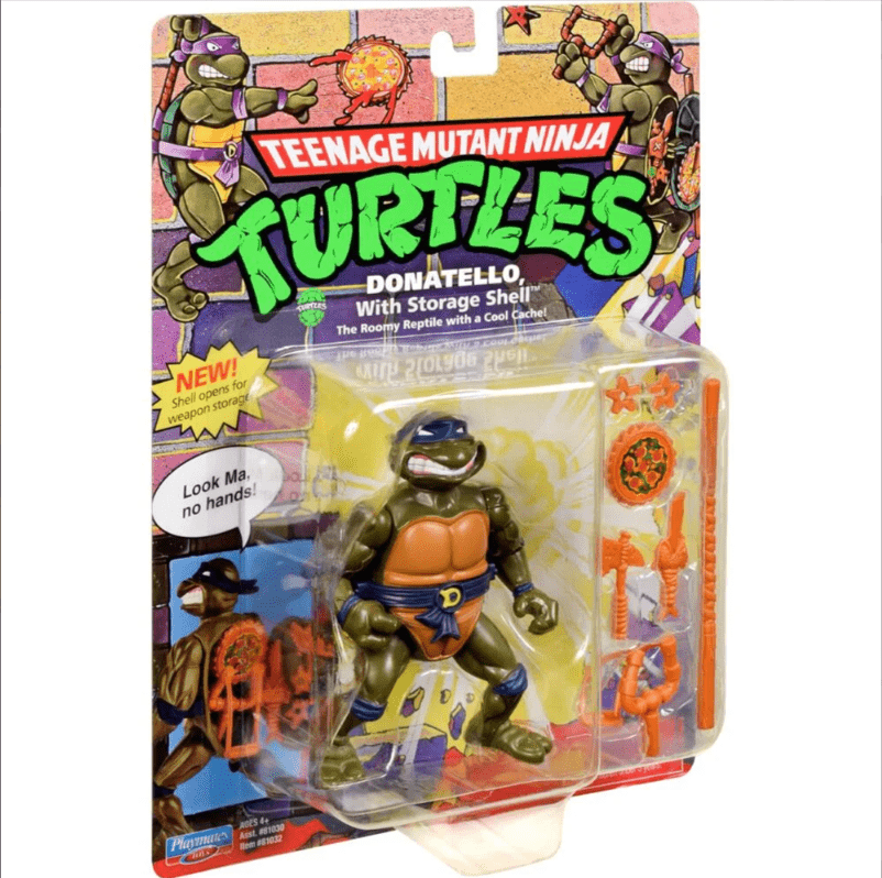 Teenage Mutant Ninja Turtles Action Figure - Donatello 4inch 81032/81030 - Colorland Toys