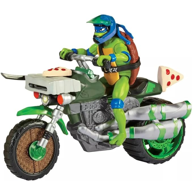 Teenage Mutant Ninja Turtles Ninja Kick Cycle with Leonardo Vehicle & Action Figure 83431 — image 1