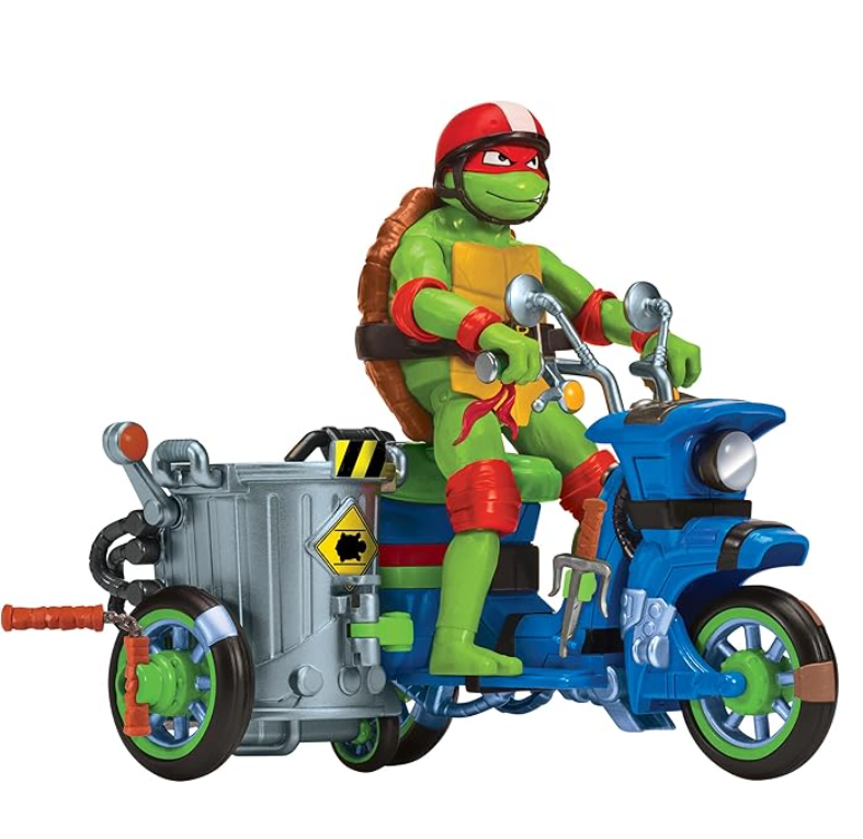 Teenage Mutant Ninja Turtles Ninja Kick Cycle with Raphael Vehicle & Action Figure 83432 — image 1