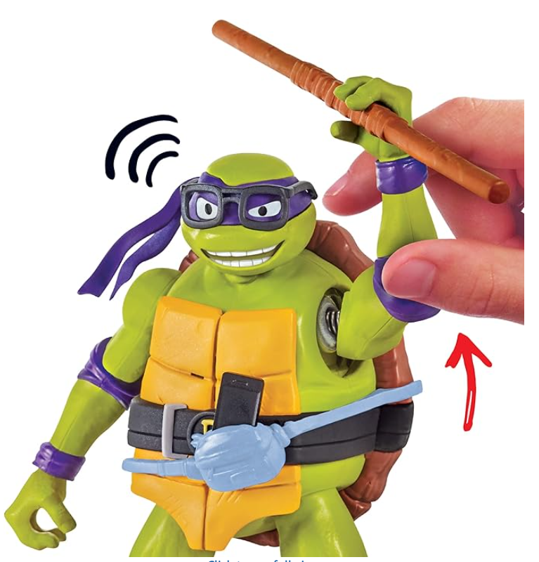Teenage Mutant Ninja Turtles Ninja Shouts Action Figure - Donatello 83352 — image 3