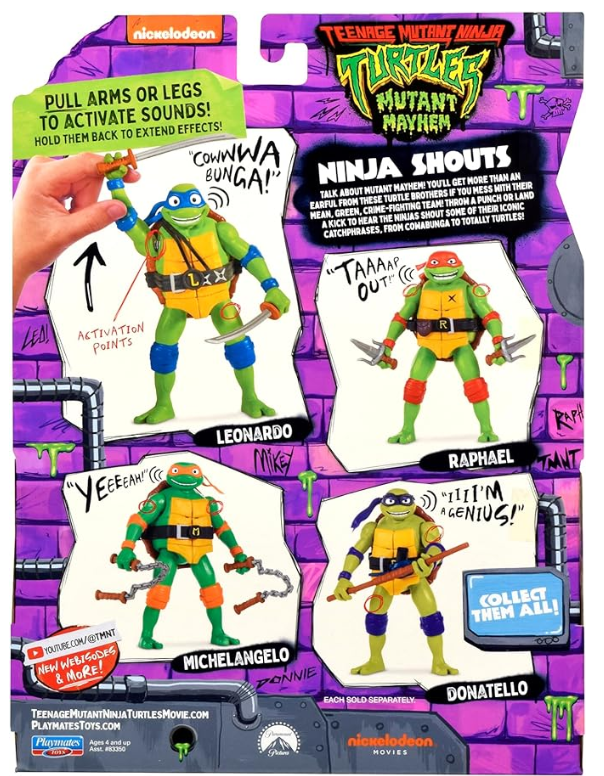 Teenage Mutant Ninja Turtles Ninja Shouts Action Figure - Leonardo 83351 — image 5