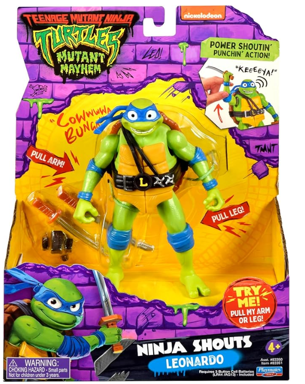Teenage Mutant Ninja Turtles Ninja Shouts Action Figure - Leonardo 83351 — image 1