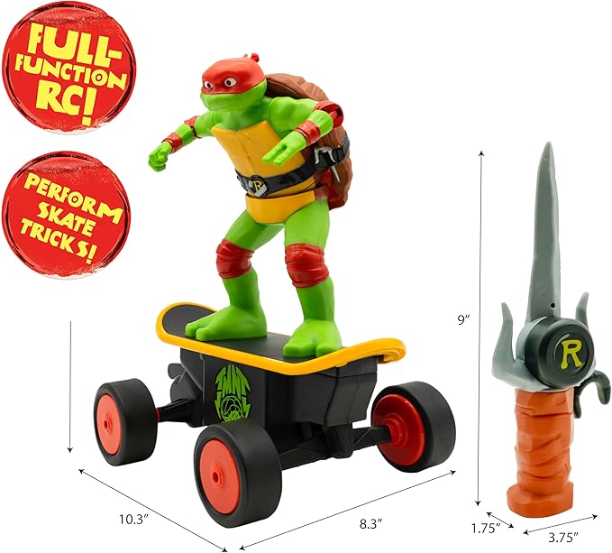 Teenage Mutant Ninja Turtles Rc Raph Cowabunga Skate 71039 - Colorland Toys