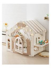 Tent House 147cm x 85cm x 118cm Beige TENT BEIGE - Colorland Toys