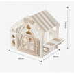 Tent House 147cm x 85cm x 118cm Beige TENT BEIGE