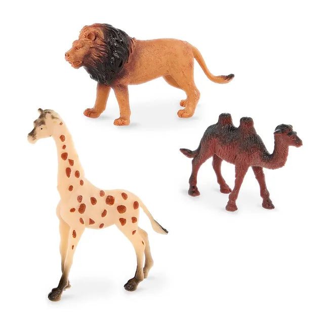 Terra 12-Pcs Wild Animals 4-8cm AN2879Z - Colorland Toys