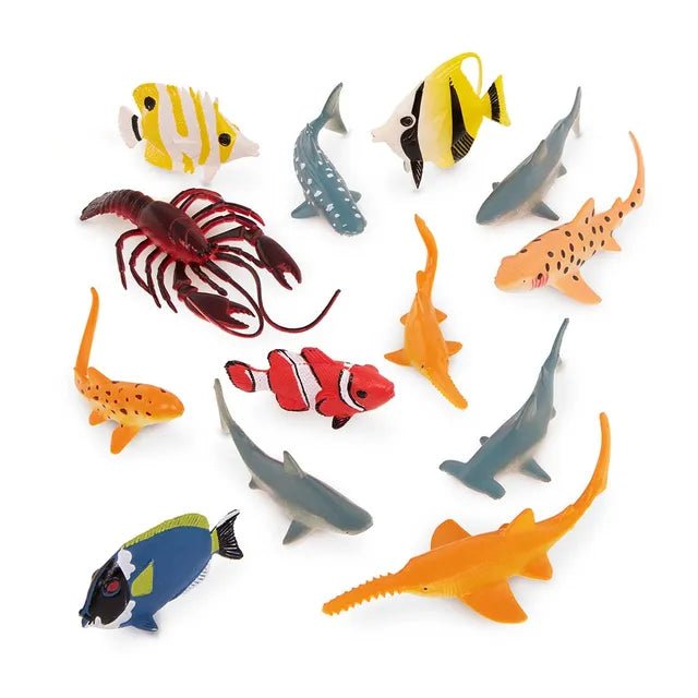 Terra 13-Pcs Ocean Animals 5-12cm AN2881Z — image 2