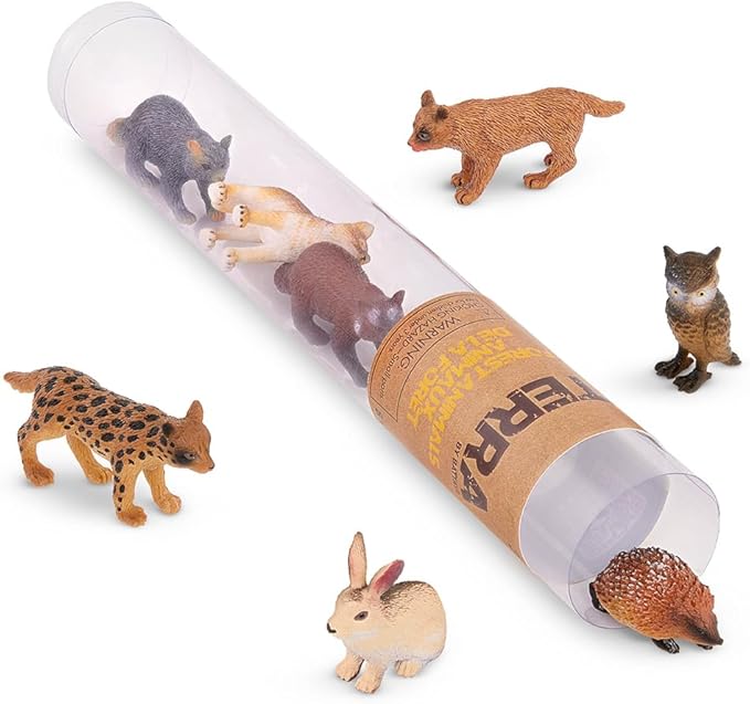 Terra 8-Pcs Forest Animals 4-9cm AN2880Z — image 3