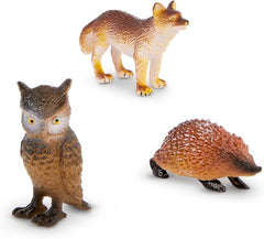 Terra 8-Pcs Forest Animals 4-9cm AN2880Z - Colorland Toys