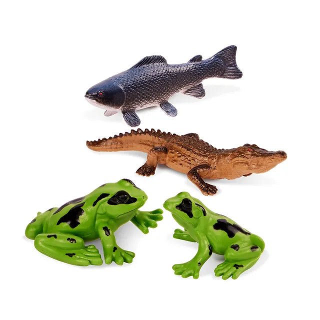 Terra 8-Pcs River Animals 8-12cm AN2888Z - Colorland Toys