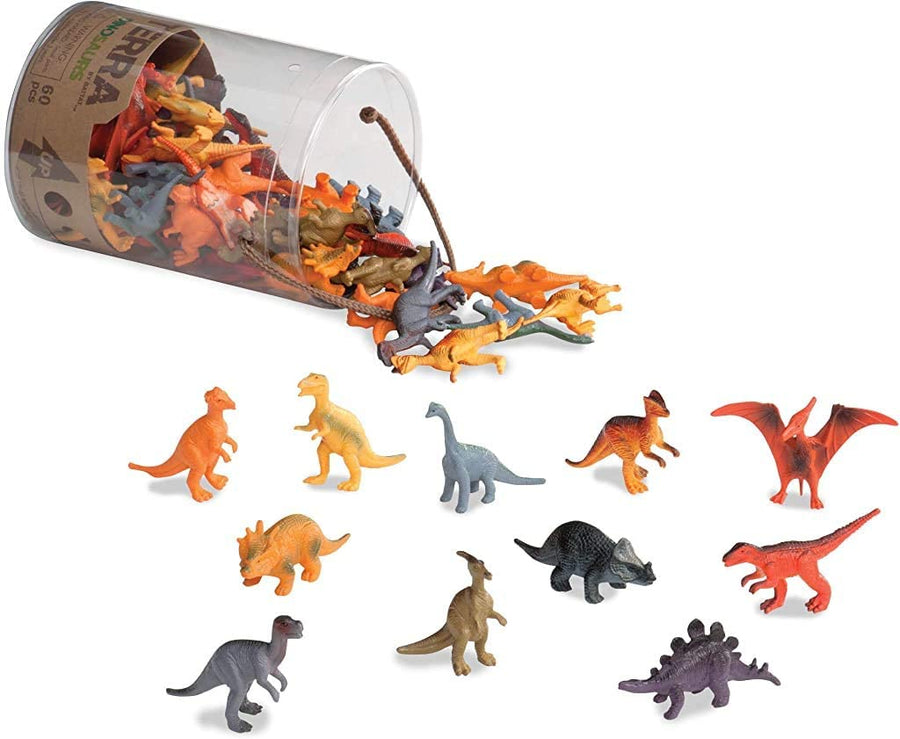 Terra Dinosaur Figures 60-Piece Set AN6003Z — image 1