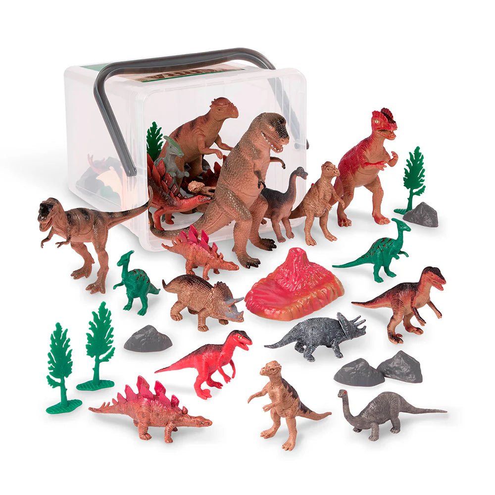 Terra Prehistoric World In Bucket 60pcs AN2933Z - Colorland Toys