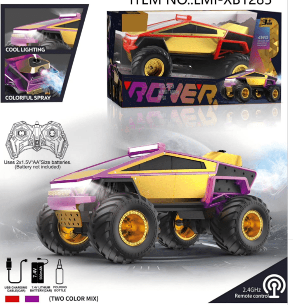 Tesla Cybertruck 4WD Rover RC Car XB1285 — image 1