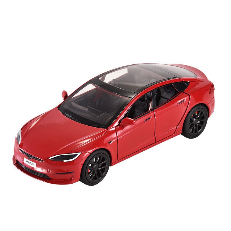 Tesla Pullback Diecast Car M92319 — image 1