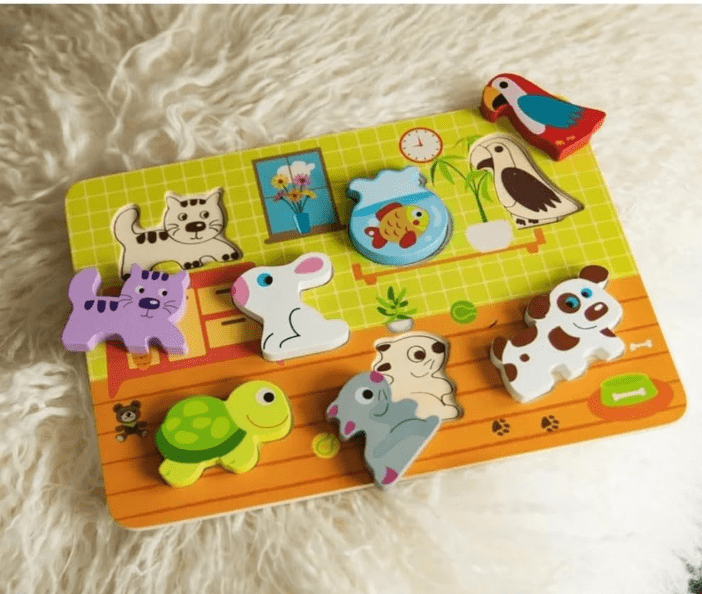 [TH635] Tooky Toy Chunky Puzzle Pet - Colorland Toys