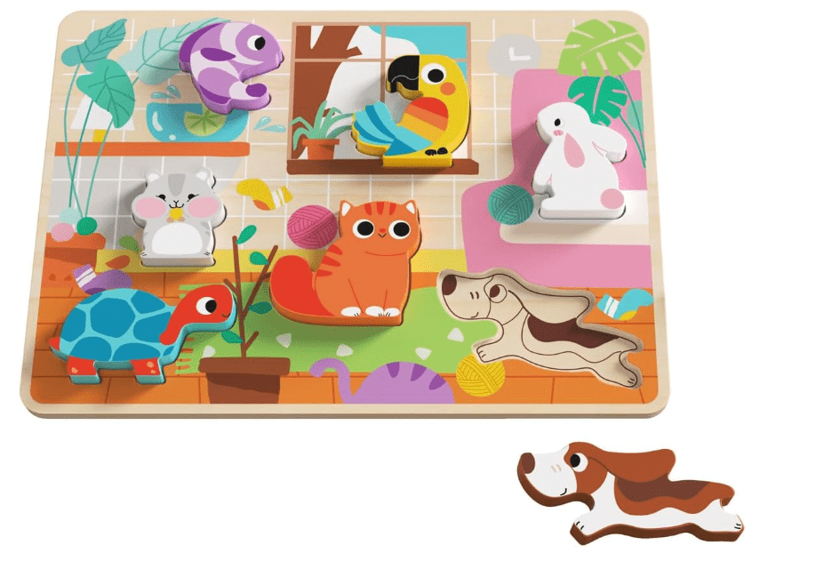 [TH635] Tooky Toy Chunky Puzzle Pet - Colorland Toys