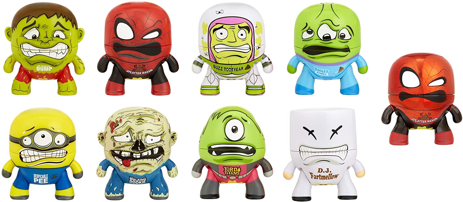 The Hangrees DJ Fartmellow Collectible Parody Figure with Slime 562986 - Colorland Toys