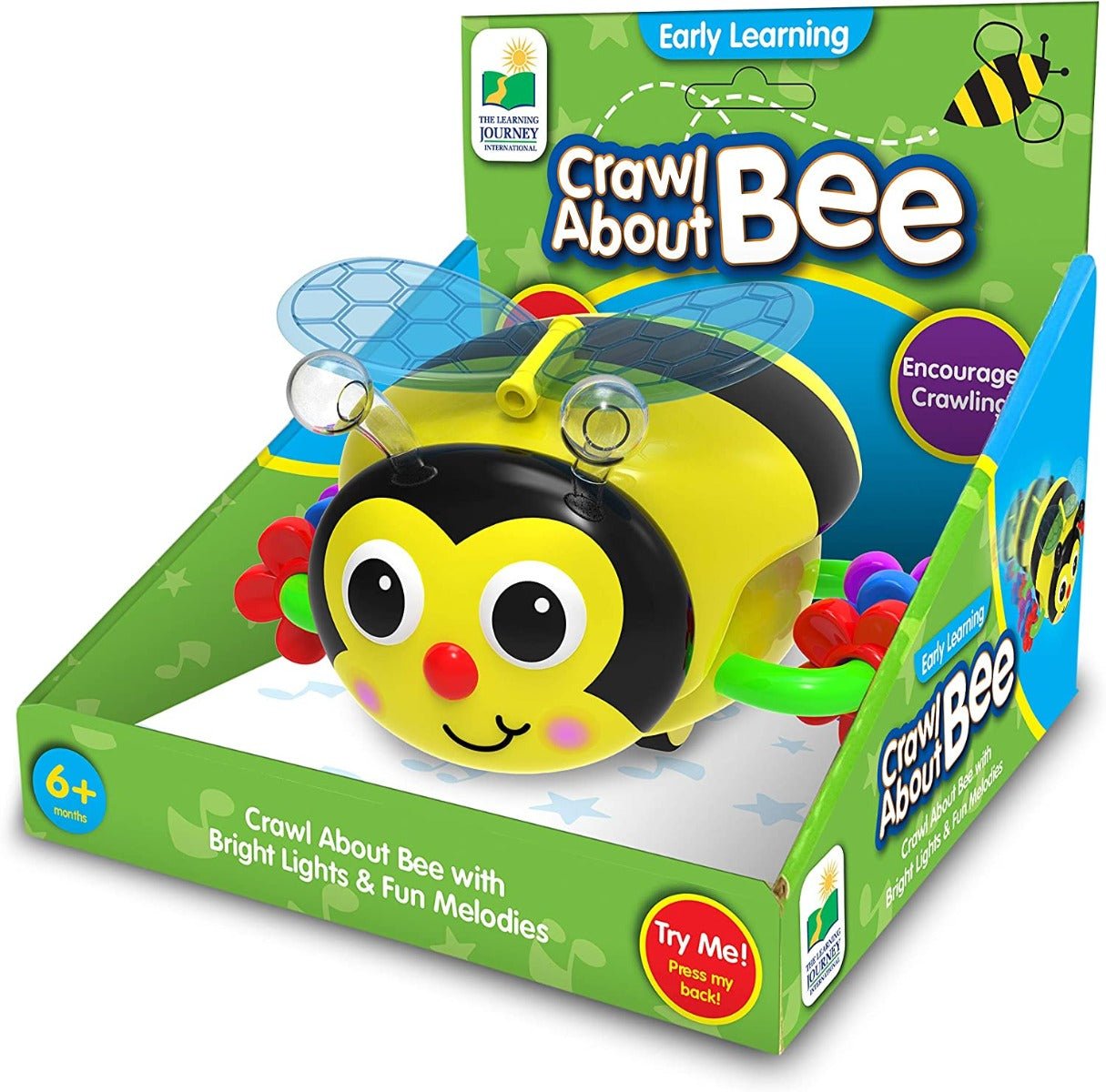 The Learning Journey Early Crawl About Bee 557822 - Colorland Toys